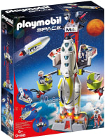 PLAYMOBIL Space Cohete con Plataforma de Lanzamiento