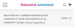 Babyland 10% extra korting op bijna alles!