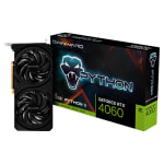 Carte graphique GeForce RTX 4060 8go Gainward Python II à 299,95€