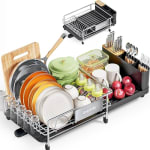 Urackify Escurreplatos Extensible Acero Inoxidable por 29,99€