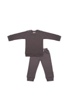 70 procent korting op wafel pyjamal Little Indians grijs