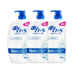 Pack 3 H&S Classic Champú Anticaspa con Dispensador 3x800ml por 17,92€
