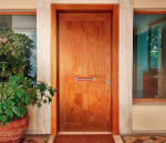 Puerta Pino Radiata Rupanco 80x220 cm Moldupanel por $66.995