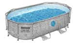 Piscina tubular de pvc ovalada BESTWAY 4.27x2.5x1m por 299€ en Leroymerlin