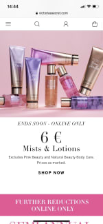 Alles van de The Mist Collection voor €5,97 bij Victoria's Secret