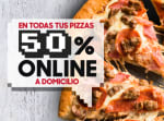 Descuento 50% en Pizza Hut