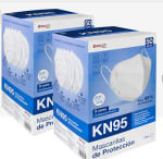Cubrebocas KN95 Best Trading 100Pzas por $239 en Amazon