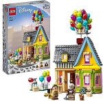 Buy a LEGO Disney and Pixar ‘Up’ house buildable toy with balloons, Carl, Russell and Dug figures for £37.39 at Amazon