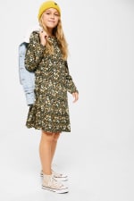 Vestido floral verde niña Springfield por 5.99€