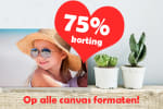 Moederdag actie - Korting op alle canvas formaten! 20x20 cm t.w.v. € 1,50