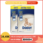Dodot Sensitive Extra, Tallas 3+, 4+, 5+, 6+, De 88 a 120 Unidades por 32,49€