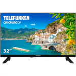 TV 32" Telefunken 32DTAH724 SMART TV HD, Diseño sin Marcos, HDR10 por 123,73€