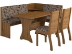 Mesa de Canto Alemão 6 Lugares 2 Cadeiras - R$ 949,99