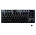 Teclado Logitech G915 TKL RGB Mecánico Gaming Inalámbrico GL Táctil Batería 40H por 139€