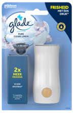 Glade Touch & fresh pure clean linen voor €0,03 na cashback via Tikkie bij de AH