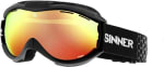 Sinner Toxic Unisex Skibril - Zwart voor €39,99