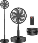 Receive a LBSTP portable standing rechargeable pedestal fan from Amazon for only £18.99