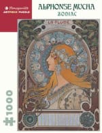 Rompecabezas Alphonse Mucha: Zodiac 20" x 27" de 1000 piezas por $14.690