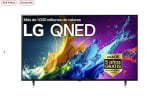 TV QNED 75" LG 75QNED80T6A UHD 4K Procesador Inteligente 4K α7 Smart TV DVB-T2 (H.265) Negro por solo 849€