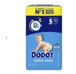 2 Pack de 62 Dodot seco talla 3 por solo 28,42€