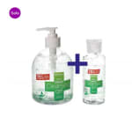 Handgel 500ml + 60ml 75% alcohol voor €7,95 bij SoLow