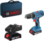 Bosch GSB 18V-21 Taladro Atornillador + 2 Baterías 18V + Cargador por 113,99€