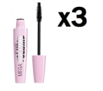 3 Unidades de Wet n Wild - Mega Volume Mascara de Pestañas por 6.27€
