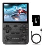 Consola juegos portátil GAMINJA K36 pantalla IPS 3,5 pulgadas,64GB + 16.000 videojuegos por 26,16€