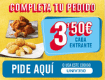 Entrantes de Domino's Pizza por 3,50 con este código.
