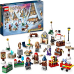 LEGO 76418 Harry Potter Calendario de Adviento 2023 con 24 Regalos Inc. 18 Miniconstrucciones del Pueblo de Hogsmeade y 6 Minifiguras por 17,50€