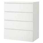 Commode Malm à 4 tiroirs à 119€