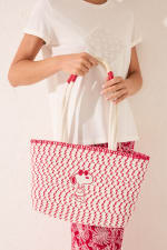 Women'secret Bolso mediano shoper Snoopy por 15,99€