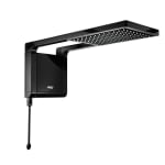 Chuveiro da Lorenzetti, modelo Acqua Storm na cor preta - R$ 254,92