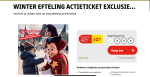 Winter Efteling actieticket exclusief kerstvakantie voor €32 bij Kruidvat