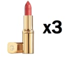 3 L'Oreal Paris Make-up Designer Barra de Labios Color Riche 108 Brun Cuivre por 16.18€