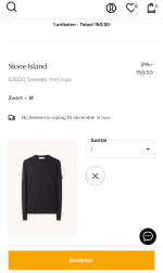 30% Korting Stone island trui