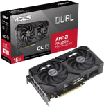 ASUS Radeon RX 7600 XT DUAL-RX7600XT-O16G Videokaart voor €270,40 bij Officenext
