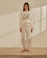 Camiseta de manga larga con estampado Snoopy senda por 5,39€.