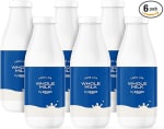 6 Leche Entera de 1 litro By Amazon por 5,16€