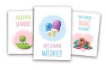 Tarjetas inspiradas en Mama y Papa Gratis