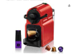 Cafetera de cápsulas - Nespresso® Krups Inissia XN1005 roja o blanca por 57,02€