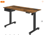 Bureau assis-debout électrique Vasagle LSD114X01 à 185,99€