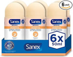 Pack 6 desodorantes Sanex Dermo Sensitive Roll-On por 6,73€