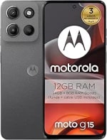 Motorola Moto g15 12GB (4GB+8GB RAM Boost)/128GB por 109€