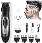 Recortadora de barba Inalámbrico con USB Carga Rápida por 12.99€