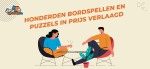 Spellen en puzzels met 40% korting bij BordspellenXL.nl