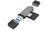Lecteur de carte mémoire USB SABRENT - USB 3.2 à 17,17€
