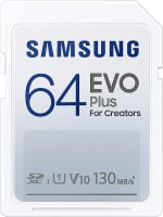 Tarjeta SD Samsung 64GB 130 MB/s 4K por $143 en amazon
