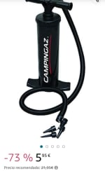 Inflador de pie Campingaz (mínimo histórico) por 5,95€