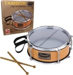 REIG Snaredrum met Drumsticks en riem